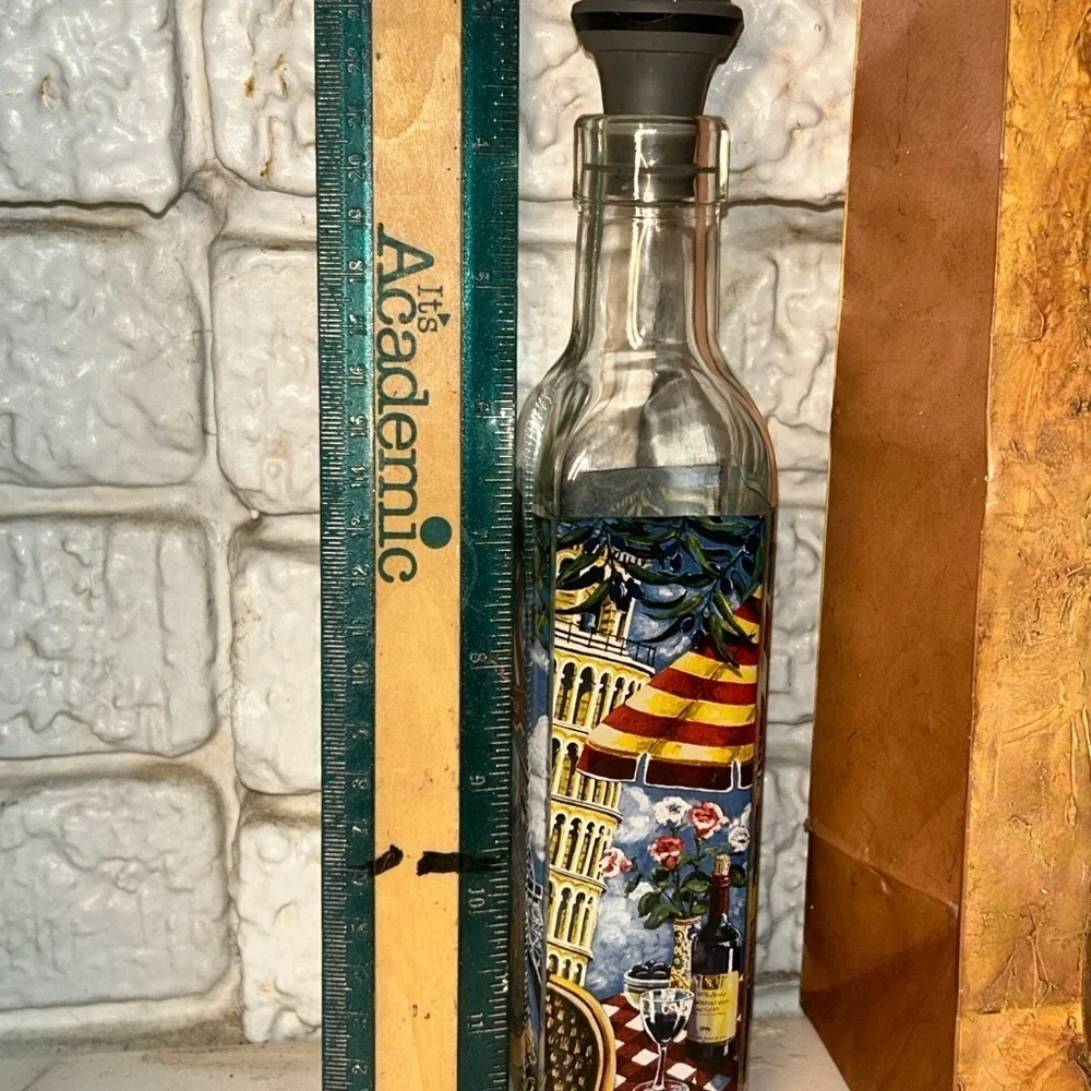 🍀 3 for $25 Kitchen Decor Wine Bar Accessories Set Rustic Italian wall art
